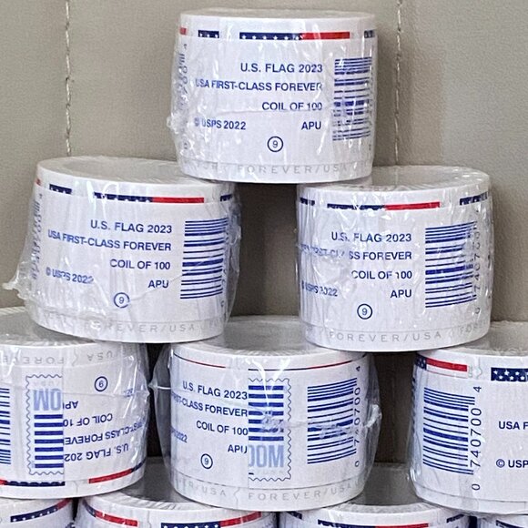 No Boundaries Shoes - 60 Rolls 6000 forever flag stamps - Always Available